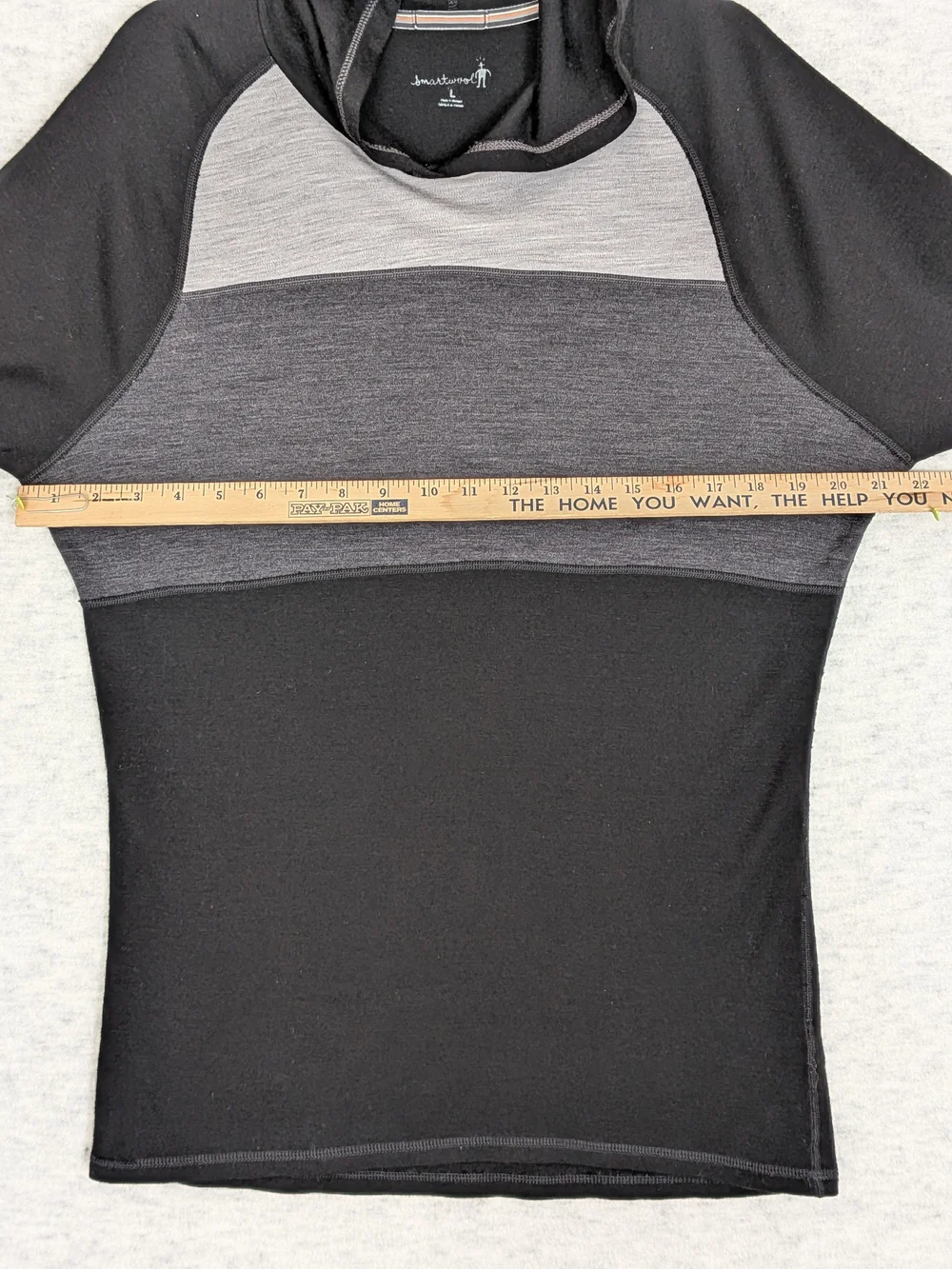 Smartwool Midweight 250 Color Block Pullover Baselayer Top Hoodie Sz L Merino